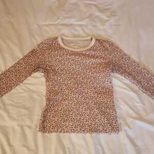 American Eagle Outfitters Floral Long Sleeve Tee